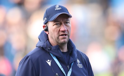 100126 - Cardiff Rugby v Racing 92, EPCR Challenge Cup - Cardiff Rugby head coach Corniel van Zyl