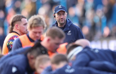 100126 - Cardiff Rugby v Racing 92, EPCR Challenge Cup - Cardiff Rugby head coach Corniel van Zyl