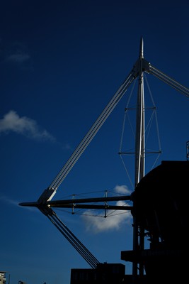 100126 - Cardiff Rugby v Racing 92 - EPCR Challenge Cup - A general view of Cardiff Arms Park ahead of the match