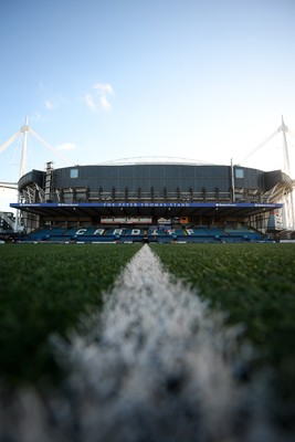 100126 - Cardiff Rugby v Racing 92 - EPCR Challenge Cup - A general view of Cardiff Arms Park ahead of the match