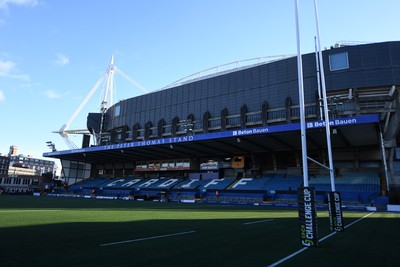 100126 - Cardiff Rugby v Racing 92 - EPCR Challenge Cup - A general view of Cardiff Arms Park ahead of the match