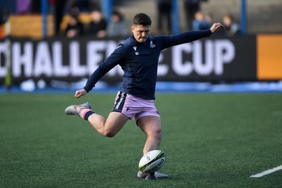 100126 - Cardiff Rugby v Racing 92 - EPCR Challenge Cup - Callum Sheedy of Cardiff Rugby