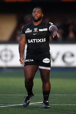 100126 - Cardiff Rugby v Racing 92 - EPCR Challenge Cup - Edouard-Junior Jabea Njocke of Racing 92