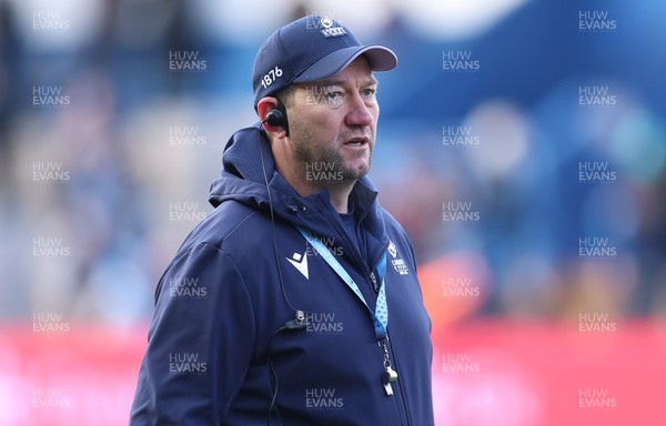 100126 - Cardiff Rugby v Racing 92, EPCR Challenge Cup - Cardiff Rugby head coach Corniel van Zyl