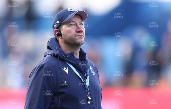 100126 - Cardiff Rugby v Racing 92, EPCR Challenge Cup - Cardiff Rugby head coach Corniel van Zyl