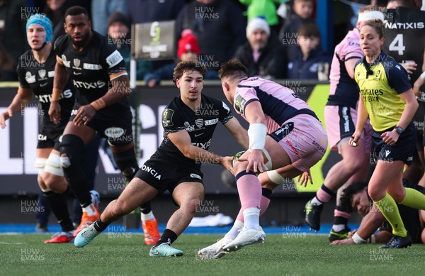 100126 - Cardiff Rugby v Racing 92, EPCR Challenge Cup - Leo Carbonneau of Racing 92