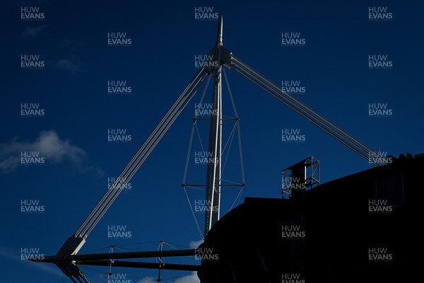 100126 - Cardiff Rugby v Racing 92 - EPCR Challenge Cup - A general view of Cardiff Arms Park ahead of the match