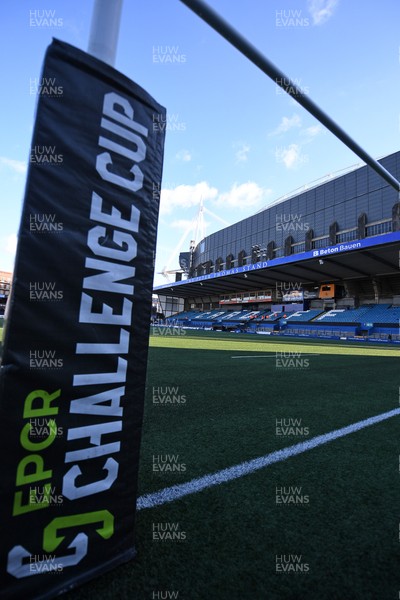 100126 - Cardiff Rugby v Racing 92 - EPCR Challenge Cup - A general view of Cardiff Arms Park ahead of the match