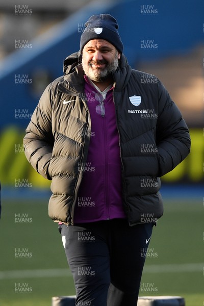 100126 - Cardiff Rugby v Racing 92 - EPCR Challenge Cup - Patrice Collazo, Racing 92 Head Coach