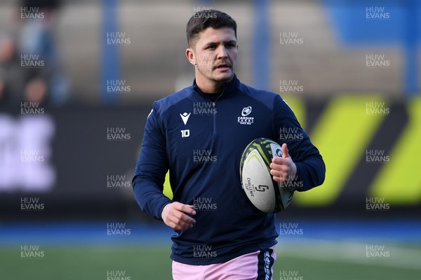 100126 - Cardiff Rugby v Racing 92 - EPCR Challenge Cup - Callum Sheedy of Cardiff Rugby