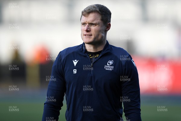 100126 - Cardiff Rugby v Racing 92 - EPCR Challenge Cup - Aled Davies of Cardiff Rugby