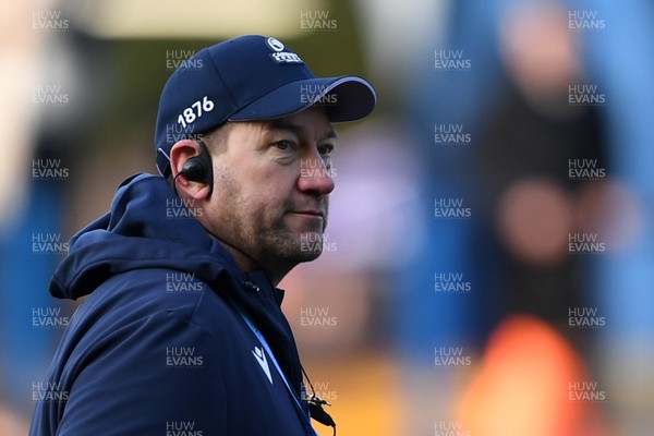 100126 - Cardiff Rugby v Racing 92 - EPCR Challenge Cup - Cardiff interim head coach, Corniel Van Zyl