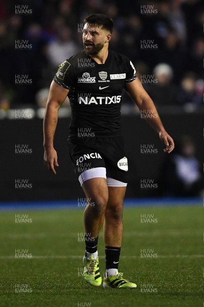 100126 - Cardiff Rugby v Racing 92 - EPCR Challenge Cup - Arthur Espeut of Racing 92