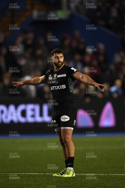 100126 - Cardiff Rugby v Racing 92 - EPCR Challenge Cup - Arthur Espeut of Racing 92