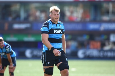 060925 - Cardiff Rugby v Richmond - Preseason Friendly - Josh McNally of Cardiff
