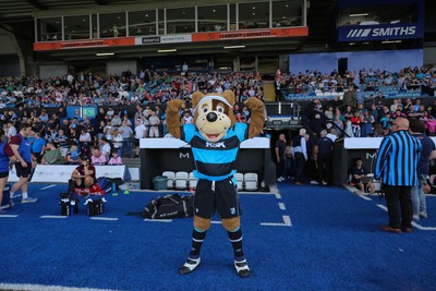 060925 - Cardiff Rugby v Richmond - Preseason Friendly - Bruiser Bear