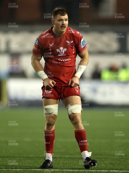 021223 - Cardiff Rugby v Scarlets - United Rugby Championship - Alex Craig of Scarlets 