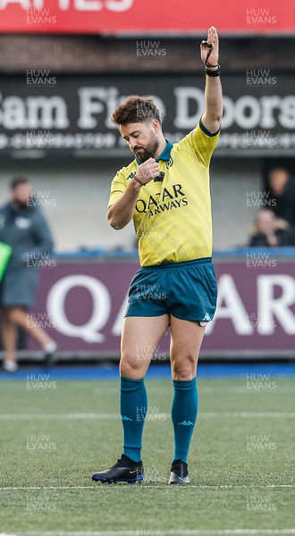 021223 - Cardiff Rugby v Scarlets - United Rugby Championship - Referee Ben Whitehouse 