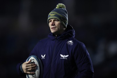 070123 - Cardiff Rugby v Scarlets - United Rugby Championship - Scarlets Head Coach Dwayne Peel 