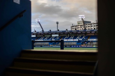 070123 - Cardiff Rugby v Scarlets - United Rugby Championship - General View of the Cardiff Arms Park