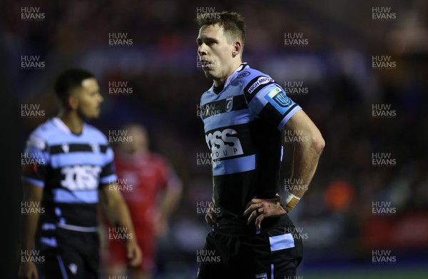 070123 - Cardiff Rugby v Scarlets - United Rugby Championship - Liam Williams of Cardiff 