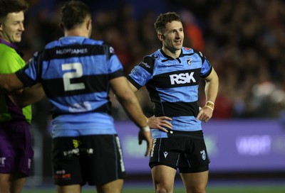 191225 - Cardiff Rugby v Scarlets - United Rugby Championship - Harri Millard of Cardiff 