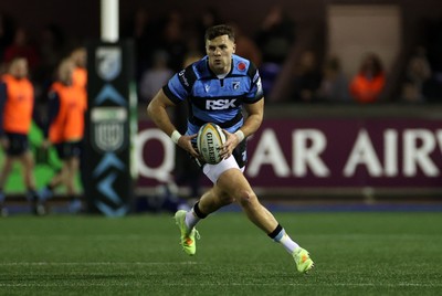 191225 - Cardiff Rugby v Scarlets - United Rugby Championship - Mason Grady of Cardiff 
