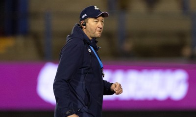 191225 - Cardiff Rugby v Scarlets, United Rugby Championship - Cardiff Rugby head coach Corniel van Zyl