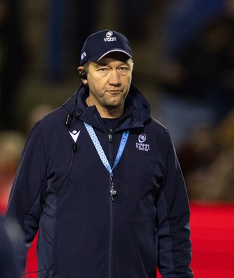 191225 - Cardiff Rugby v Scarlets, United Rugby Championship - Cardiff Rugby head coach Corniel van Zyl