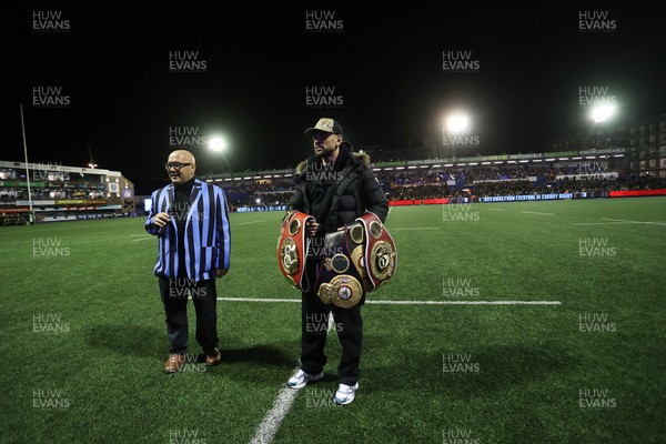 191225 - Cardiff Rugby v Scarlets - United Rugby Championship - Boxer Joe Cordina