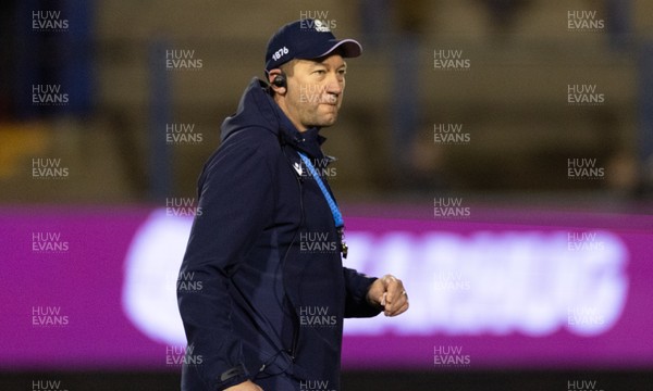 191225 - Cardiff Rugby v Scarlets, United Rugby Championship - Cardiff Rugby head coach Corniel van Zyl