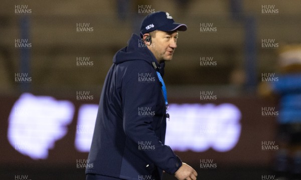 191225 - Cardiff Rugby v Scarlets, United Rugby Championship - Cardiff Rugby head coach Corniel van Zyl