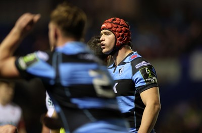 131225 - Cardiff Rugby v Ulster - United Rugby Championship - James Botham of Cardiff 
