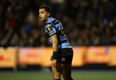 131225 - Cardiff Rugby v Ulster - United Rugby Championship - Ben Thomas of Cardiff 
