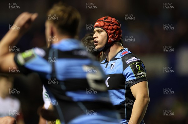 131225 - Cardiff Rugby v Ulster - United Rugby Championship - James Botham of Cardiff 