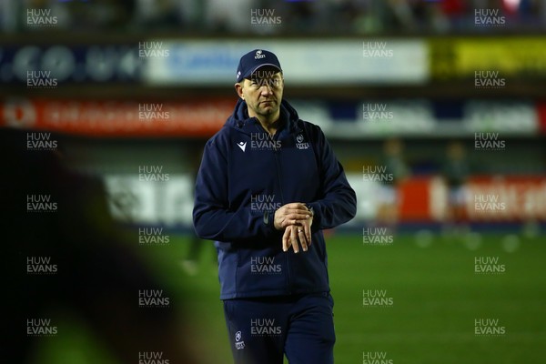 131225 - Cardiff Rugby v Ulster - EPCR Challenge Cup - Head Coach of Cardiff Rugby Corniel van Zyl  before the game