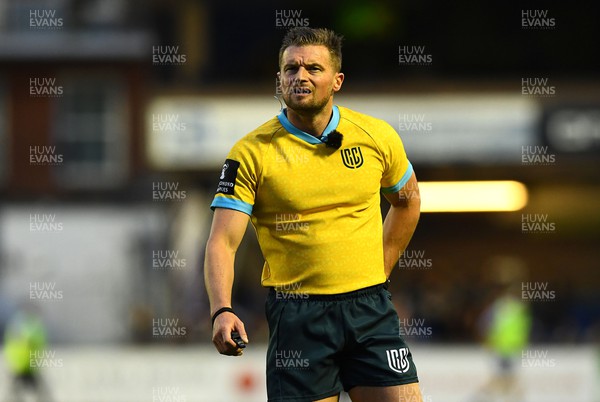 060522 - Cardiff Rugby v Zebre - United Rugby Championship - Referee Ben Blain