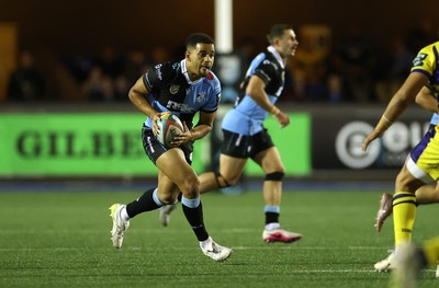 021026 - Cardiff Rugby v Zebre Parma - United Rugby Championship - Ben Thomas of Cardiff 