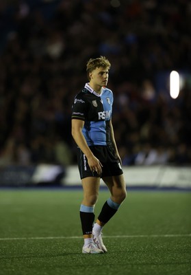 021026 - Cardiff Rugby v Zebre Parma - United Rugby Championship - Jacob Beetham of Cardiff 