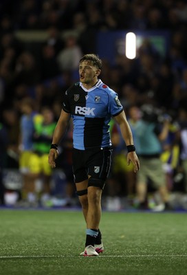 021026 - Cardiff Rugby v Zebre Parma - United Rugby Championship - Alex Mann of Cardiff 