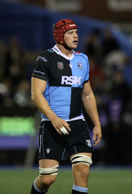 021026 - Cardiff Rugby v Zebre Parma - United Rugby Championship - James Botham of Cardiff 