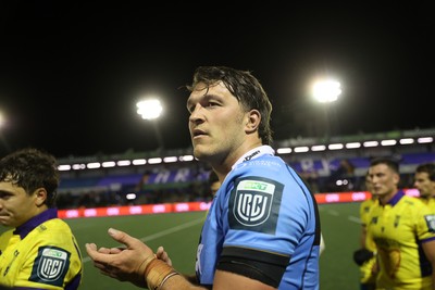 021026 - Cardiff Rugby v Zebre Parma - United Rugby Championship - Teddy Williams of Cardiff 