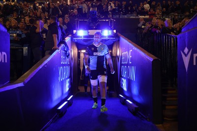 021026 - Cardiff Rugby v Zebre Parma - United Rugby Championship - Josh McNally of Cardiff 