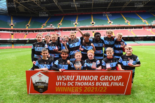 270422 - Cardiff Schools Under 11s v Neath Schools Under 11s - WSRU Junior Group Under 11s DC Thomas Bowl Final -