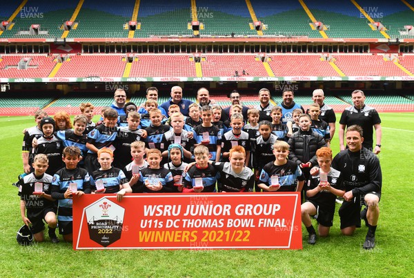 270422 - Cardiff Schools Under 11s v Neath Schools Under 11s - WSRU Junior Group Under 11s DC Thomas Bowl Final -