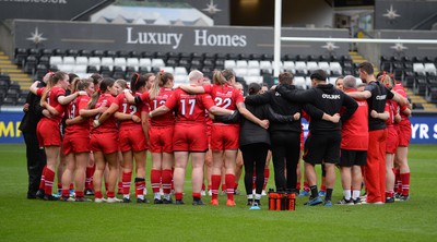 240424 - Cardiff University v Swansea University - Welsh Varsity Women’s Match - Cardiff University at full time