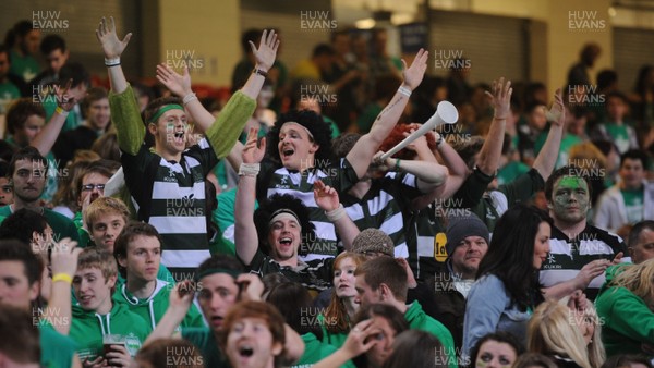 30.03.11 - Cardiff University v Swansea University - Welsh Varsity 2011 - Swansea University Fans. 