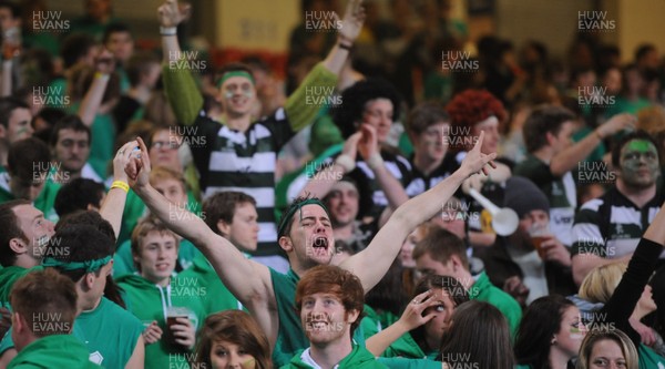 30.03.11 - Cardiff University v Swansea University - Welsh Varsity 2011 - Swansea University Fans. 