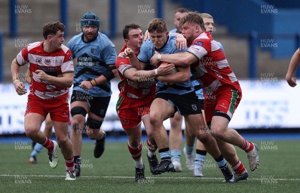 020526 - Cardiff RFC v Llandovery RFC - SRC Semi Final - Steffan Emanuel of Cardiff makes a break