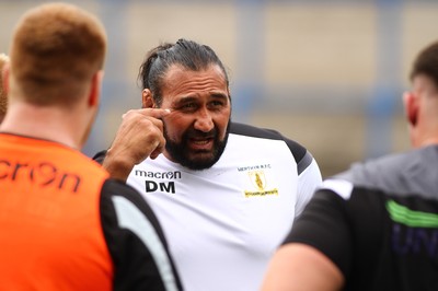 010918 - Cardiff RFC v Merthyr RFC - Principality Premiership - Head coach of Merthyr Dale McIntosh 